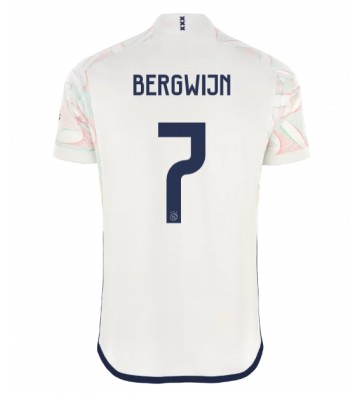 Ajax Steven Bergwijn #7 Udebanetrøje 2023-24 Kort ærmer